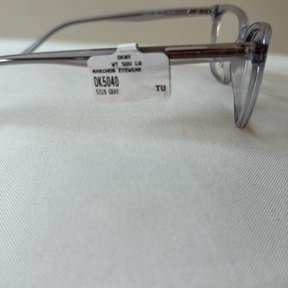 NEW DKNY DK5040 Gray Eyeglasses Frame - Picture 4 of 8